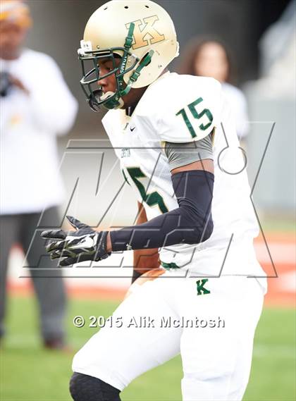 Thumbnail 3 in Shelby vs. Kinston (NCHSAA Class 2A Final) photogallery.