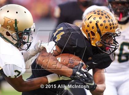 Thumbnail 3 in Shelby vs. Kinston (NCHSAA Class 2A Final) photogallery.
