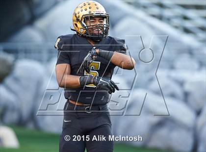 Thumbnail 3 in Shelby vs. Kinston (NCHSAA Class 2A Final) photogallery.