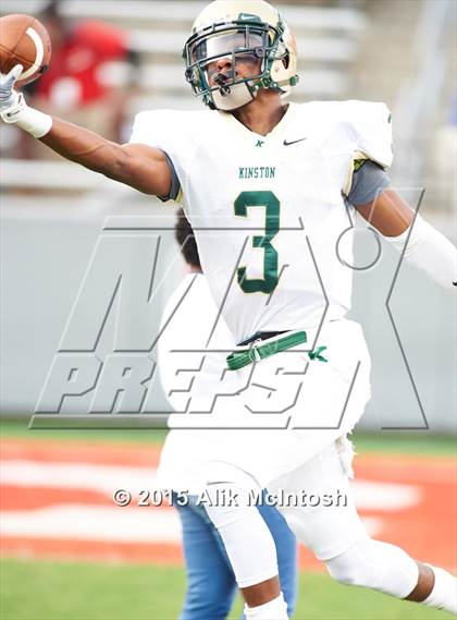 Thumbnail 2 in Shelby vs. Kinston (NCHSAA Class 2A Final) photogallery.
