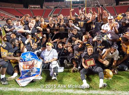 Thumbnail 3 in Shelby vs. Kinston (NCHSAA Class 2A Final) photogallery.