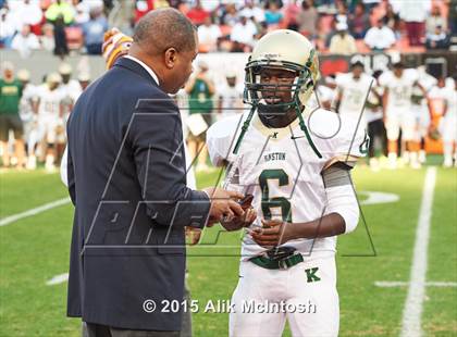 Thumbnail 3 in Shelby vs. Kinston (NCHSAA Class 2A Final) photogallery.