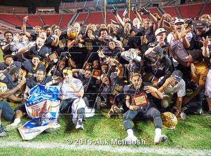 Thumbnail 2 in Shelby vs. Kinston (NCHSAA Class 2A Final) photogallery.