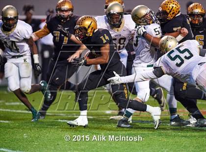Thumbnail 3 in Shelby vs. Kinston (NCHSAA Class 2A Final) photogallery.