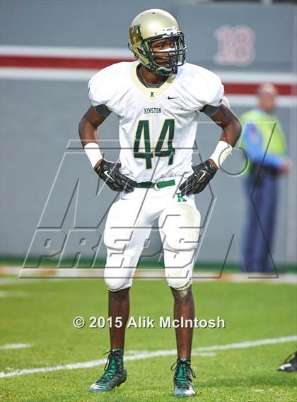 Thumbnail 3 in Shelby vs. Kinston (NCHSAA Class 2A Final) photogallery.