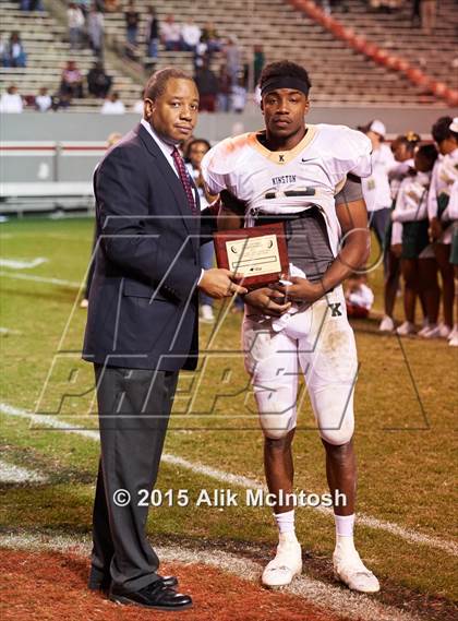 Thumbnail 2 in Shelby vs. Kinston (NCHSAA Class 2A Final) photogallery.