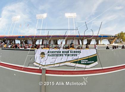 Thumbnail 3 in Shelby vs. Kinston (NCHSAA Class 2A Final) photogallery.