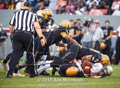 Thumbnail 3 in Shelby vs. Kinston (NCHSAA Class 2A Final) photogallery.
