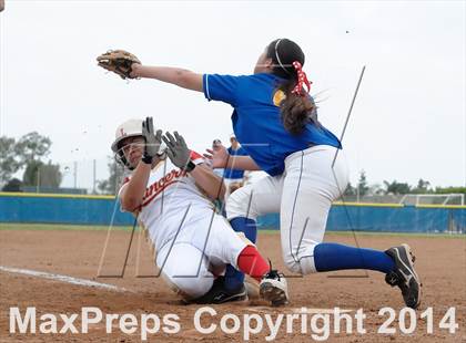 Thumbnail 2 in Orange Lutheran @ Fountain Valley (Game 1) photogallery.