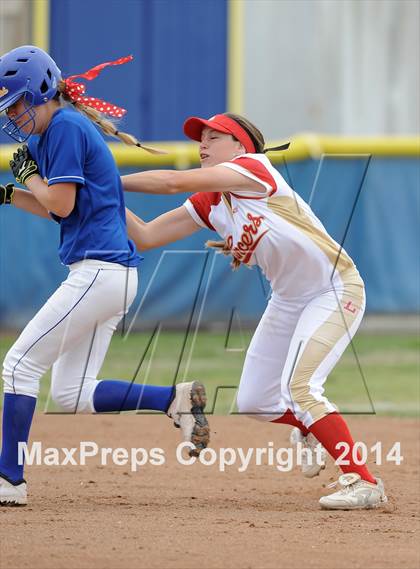 Thumbnail 2 in Orange Lutheran @ Fountain Valley (Game 1) photogallery.