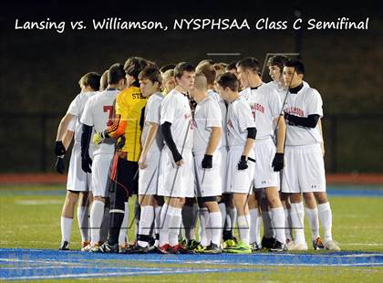Thumbnail 1 in Williamson vs. Lansing (NYSPHSAA Class C Semifinal) photogallery.