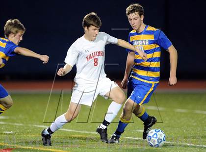 Thumbnail 1 in Williamson vs. Lansing (NYSPHSAA Class C Semifinal) photogallery.