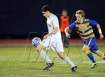 Thumbnail 2 in Williamson vs. Lansing (NYSPHSAA Class C Semifinal) photogallery.