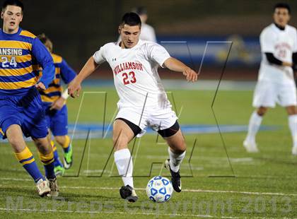 Thumbnail 2 in Williamson vs. Lansing (NYSPHSAA Class C Semifinal) photogallery.