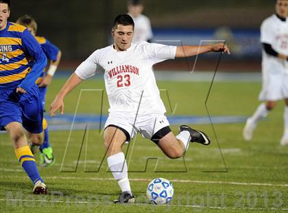 Thumbnail 3 in Williamson vs. Lansing (NYSPHSAA Class C Semifinal) photogallery.