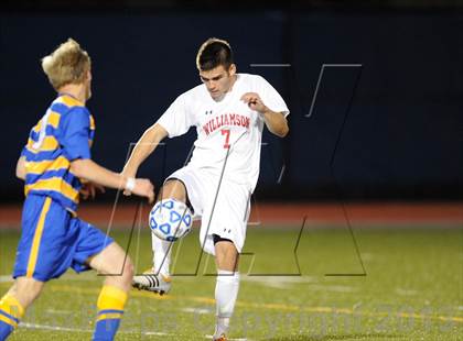 Thumbnail 2 in Williamson vs. Lansing (NYSPHSAA Class C Semifinal) photogallery.