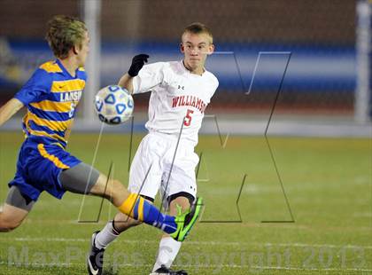 Thumbnail 2 in Williamson vs. Lansing (NYSPHSAA Class C Semifinal) photogallery.