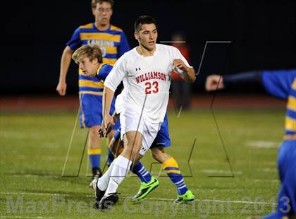 Thumbnail 3 in Williamson vs. Lansing (NYSPHSAA Class C Semifinal) photogallery.