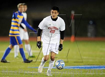 Thumbnail 3 in Williamson vs. Lansing (NYSPHSAA Class C Semifinal) photogallery.
