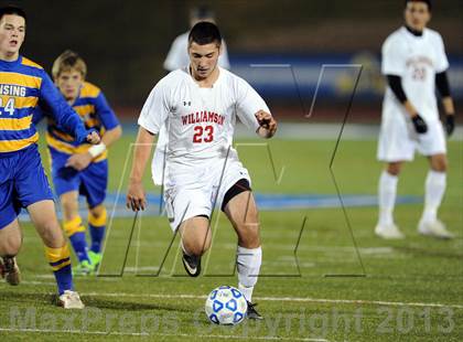 Thumbnail 1 in Williamson vs. Lansing (NYSPHSAA Class C Semifinal) photogallery.