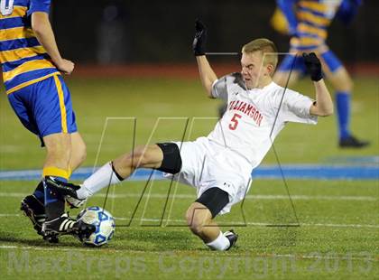 Thumbnail 3 in Williamson vs. Lansing (NYSPHSAA Class C Semifinal) photogallery.