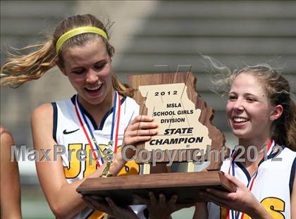 Thumbnail 1 in John Burroughs vs. MICDS (MSLA Championship Game) photogallery.