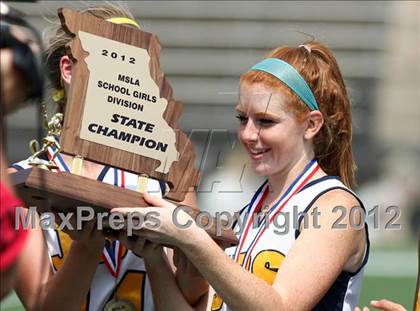 Thumbnail 1 in John Burroughs vs. MICDS (MSLA Championship Game) photogallery.