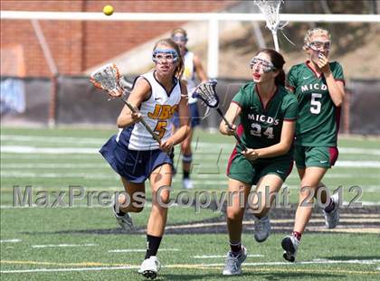Thumbnail 1 in John Burroughs vs. MICDS (MSLA Championship Game) photogallery.