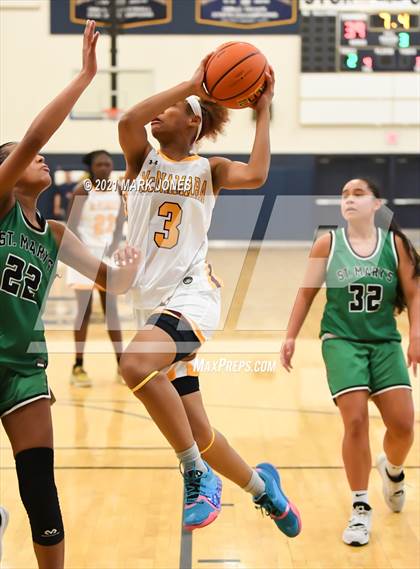 Thumbnail 2 in Bishop McNamara @ St. Mary's (Nike Tournament of Champions)  photogallery.