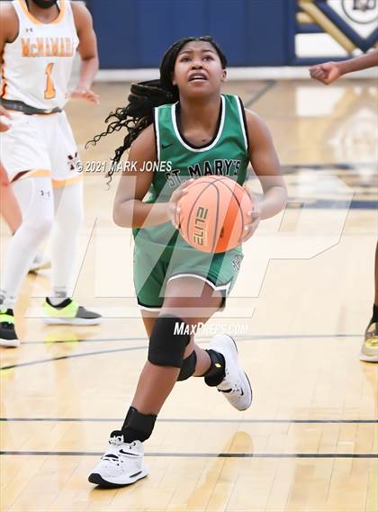Thumbnail 2 in Bishop McNamara @ St. Mary's (Nike Tournament of Champions)  photogallery.