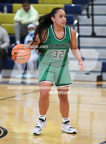 Thumbnail 2 in Bishop McNamara @ St. Mary's (Nike Tournament of Champions)  photogallery.