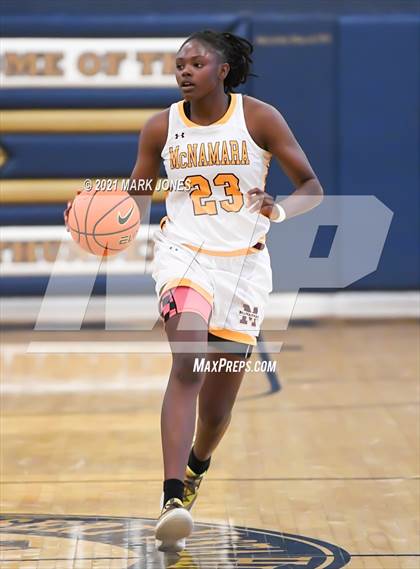 Thumbnail 3 in Bishop McNamara @ St. Mary's (Nike Tournament of Champions)  photogallery.