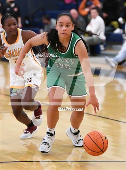 Thumbnail 3 in Bishop McNamara @ St. Mary's (Nike Tournament of Champions)  photogallery.