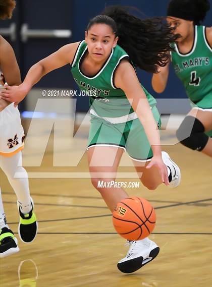 Thumbnail 3 in Bishop McNamara @ St. Mary's (Nike Tournament of Champions)  photogallery.