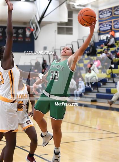 Thumbnail 1 in Bishop McNamara @ St. Mary's (Nike Tournament of Champions)  photogallery.