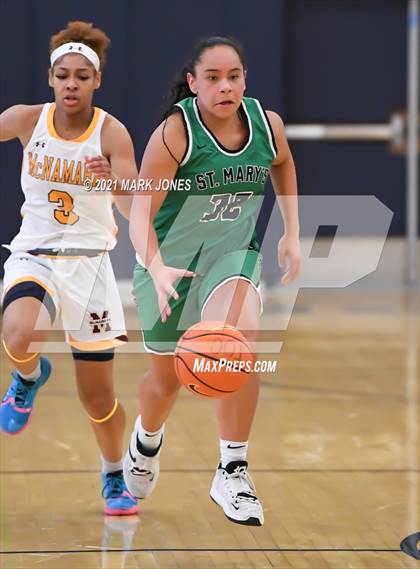 Thumbnail 3 in Bishop McNamara @ St. Mary's (Nike Tournament of Champions)  photogallery.