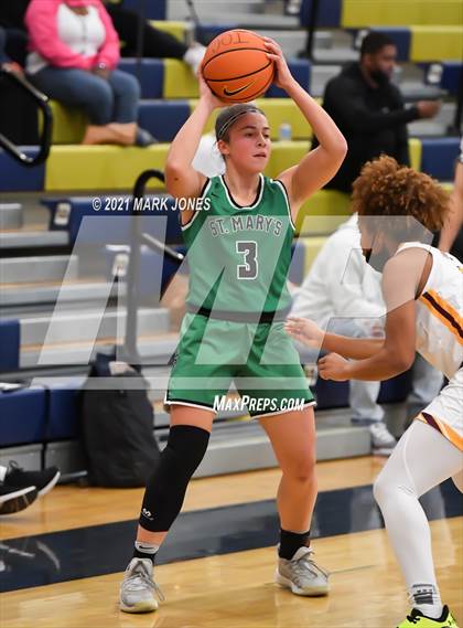 Thumbnail 1 in Bishop McNamara @ St. Mary's (Nike Tournament of Champions)  photogallery.