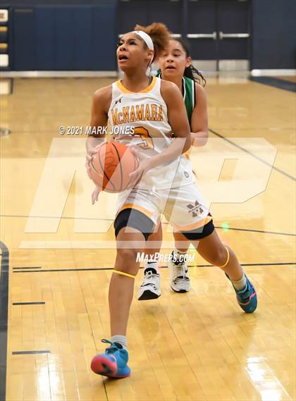 Thumbnail 1 in Bishop McNamara @ St. Mary's (Nike Tournament of Champions)  photogallery.