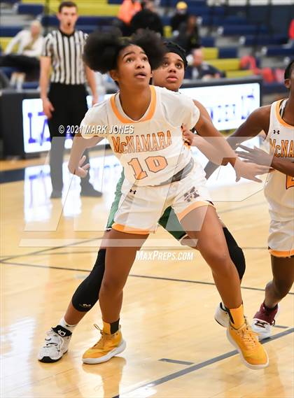 Thumbnail 2 in Bishop McNamara @ St. Mary's (Nike Tournament of Champions)  photogallery.