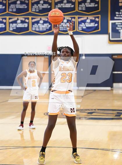 Thumbnail 1 in Bishop McNamara @ St. Mary's (Nike Tournament of Champions)  photogallery.