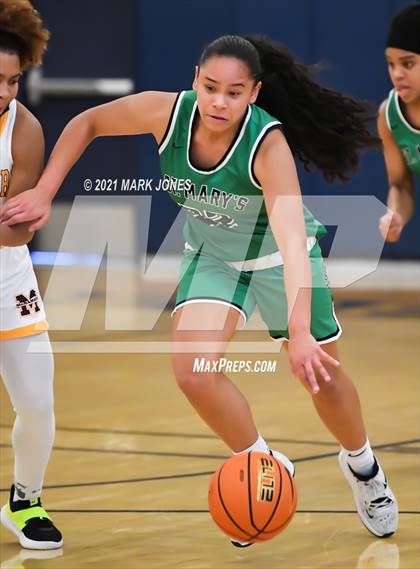 Thumbnail 2 in Bishop McNamara @ St. Mary's (Nike Tournament of Champions)  photogallery.