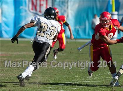 Thumbnail 3 in Cathedral Catholic vs Olympian (CIF SDS D3 Final) photogallery.