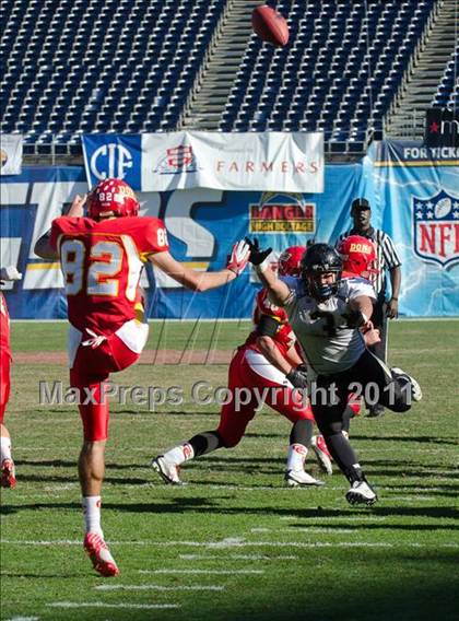 Thumbnail 1 in Cathedral Catholic vs Olympian (CIF SDS D3 Final) photogallery.