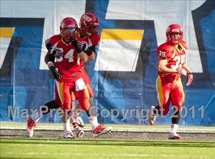 Thumbnail 3 in Cathedral Catholic vs Olympian (CIF SDS D3 Final) photogallery.