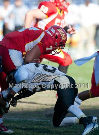 Thumbnail 2 in Cathedral Catholic vs Olympian (CIF SDS D3 Final) photogallery.