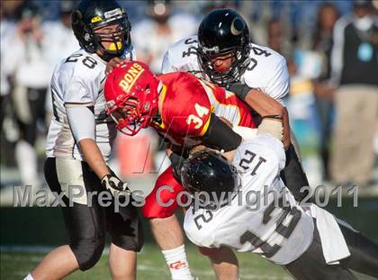 Thumbnail 3 in Cathedral Catholic vs Olympian (CIF SDS D3 Final) photogallery.