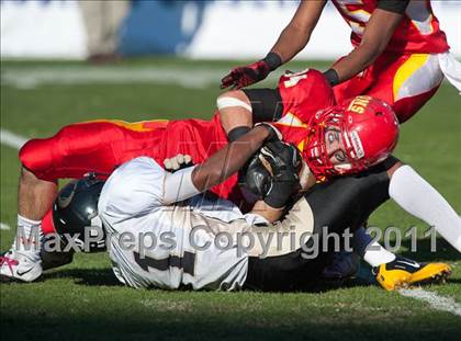 Thumbnail 2 in Cathedral Catholic vs Olympian (CIF SDS D3 Final) photogallery.