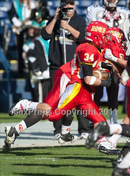 Thumbnail 2 in Cathedral Catholic vs Olympian (CIF SDS D3 Final) photogallery.