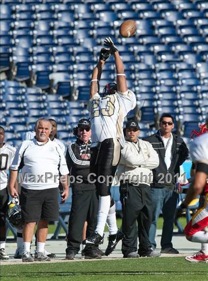 Thumbnail 3 in Cathedral Catholic vs Olympian (CIF SDS D3 Final) photogallery.