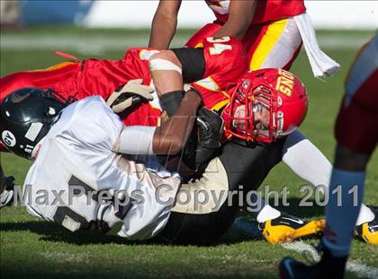 Thumbnail 3 in Cathedral Catholic vs Olympian (CIF SDS D3 Final) photogallery.